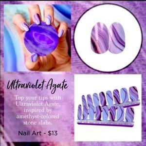 Color Street “ultraviolet agate”